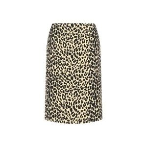 Aspesi Animalier Midi Skirt – Brown - NWT